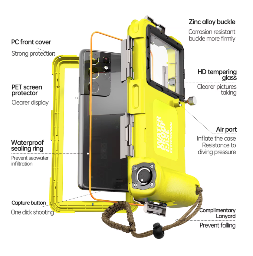 OceanGuard™ Pro Dive Case